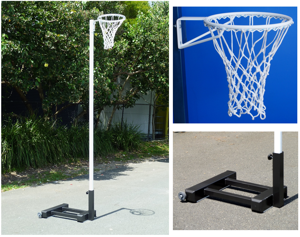 Free Standing Netball Post and Hoop | Synsport